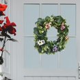 thumbnail image 4 of Guirnalda de Flores artificiales BLESIY para colgar en la puerta de entrada, 4 of 8