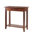 thumbnail image 1 of Pemberly Row Transitional Hall Table in Espresso Wood Finish, 1 of 4