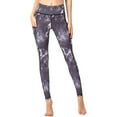 thumbnail image 3 of Womens High Waist Yoga Pants with Pockets Running Workout Leggings, 3 of 4