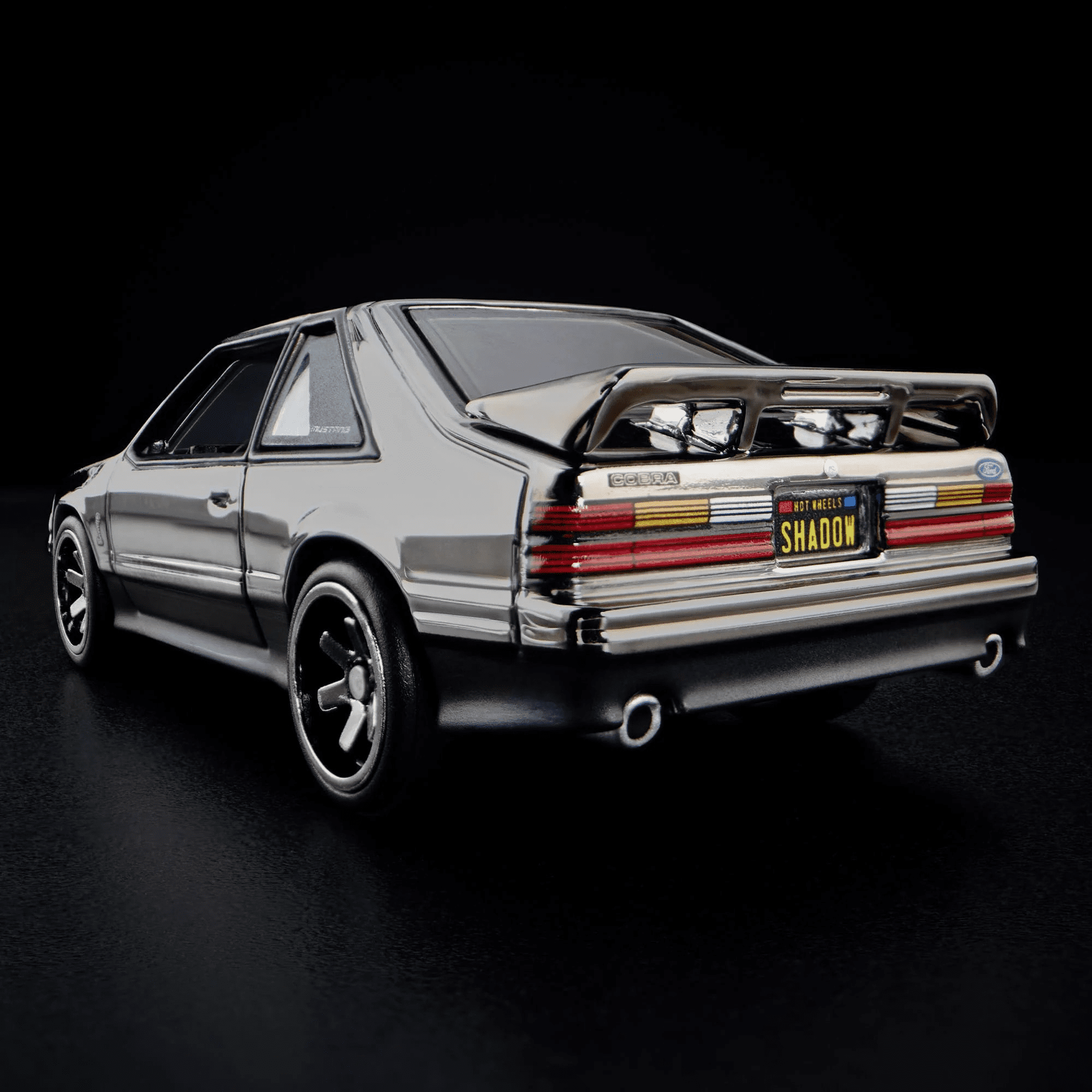 Hot Wheels 1993 Ford Mustang Cobra R RLC Collectors Exclusive - Chrome