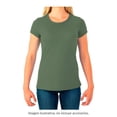 thumbnail image 3 of Playera Fruit Of The Loom para Mujer, Cuello Redondo Manga Corta Verde Talla  G, 3 of 4