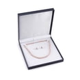 thumbnail image 4 of The Pearl Source 7-8mm Pink Freshwater Cultured Pearl Set with Necklace and Earrings in 14K Gold, 4 of 6