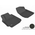 thumbnail image 2 of 3D MAXpider 2003-2008 Fits Toyota Matrix Kagu 1st Row Black Carbon Fiber Embossed Pattern Floor Mat L1TY04311509, 2 of 3