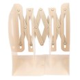 thumbnail image 4 of Sujetalibros de metal LYUMO Construcción simple lindo beige, 4 of 8