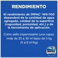 thumbnail image 4 of sello impermeabilizante de alta fluidez blanco impac wr-700 5 kg, 4 of 7