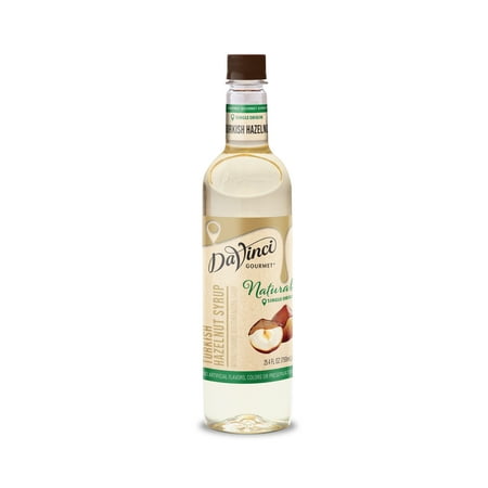 DaVinci Gourmet Naturals Turkish Hazelnut Syrup, 750 ml