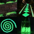thumbnail image 4 of 10-Pack Glow In The Dark Decorative Stones, Solar Charged Luminous Pebbles For Garden Walkway, DIY Aquarium Vase Landscape Lighting, 3-4 Hour Illumination, 15-Year Lifespan (Green), 4 of 6