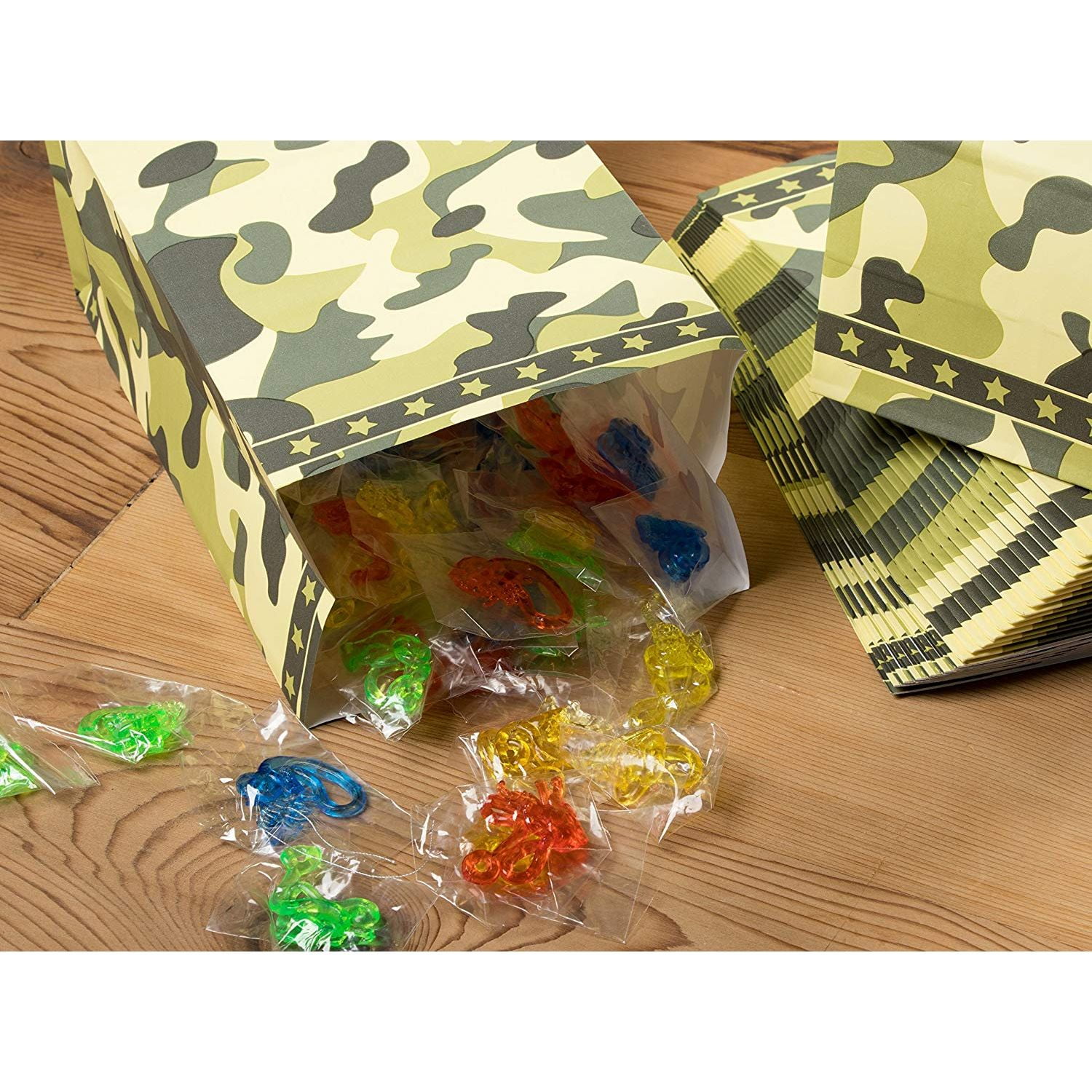 New Favours Party Boxes Camouflage x15