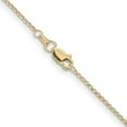 thumbnail image 3 of Solid 14K Yellow Gold 1.4mm Rolo with Lobster Lock Pendant Chain - 16", 3 of 8
