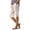 BV48_Khaki, variant on Resicozy Capri Pants for Women 2026 Knee Length Cotton Linen Capris Summer Straight Leg Loose Beach Bermuda Shorts with Pockets Purple XL