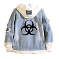 thumbnail image 1 of Chaqueta vaquera casual suelta estilo dibujos animados Resident Evil, 1 of 1