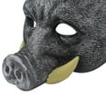 thumbnail image 4 of Máscara de Jabalí de Halloween perfecl Accesorios Fotográficos Negro, 4 of 8