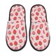 thumbnail image 1 of Fotbe Strawberry Pantuflas Peludas para Mujer con Estampado, Zapatillas de Peluche, Zapatos de Invierno para Casa, Uso Interior y Exterior-Medium, 1 of 8