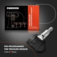 thumbnail image 2 of A-Premium Tire Pressure Monitoring System Sensors Compatible with Volkswagen Jetta Passat Tiguan Golf Beetle CC Audi A3 A4 A5 Quattro 315 Mhz 4-PC Set, 2 of 8