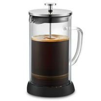 Elite Cuisine FP5213 4 Cup French Press Glass Coffee Maker