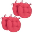 thumbnail image 1 of Coussins de Chaise Ronds Capitonnés en Sergé Uni de 16 Po (Ensemble de 4), 1 of 2