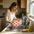 thumbnail image 4 of Clearance! Zguuel 6 Cup Silicone Muffin Pan, Non-Stick Baking Tray for Cupcake Oven, Pink, 4 of 6