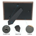 thumbnail image 3 of Uxcell Medal Display Case,Single Medal Display Shadow Box Medal Display Frame Wooden Stand for Sports Rosewood, 3 of 7