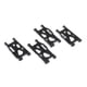 thumbnail image 4 of Brazos oscilantes inferiores delanteros traseros 1:14 Brazos Oscilantes Inferiores Delanteros/Traseros Plásticos para WlLtoys 144001, 4 of 8