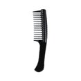 thumbnail image 1 of TureClos Peine de dientes anchos Suministros de salón anti empalmes integrados Resistente al calor Prevención electrostática irrompible Belleza Tinte para el cabello negro y morado TureClos JD730452892, 1 of 5