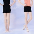 thumbnail image 3 of Rolanko Girls' dance shorts made of pure cotton elastic breathable shorts, suitable for ballet, jazz dance, gymnastics, 3 of 3