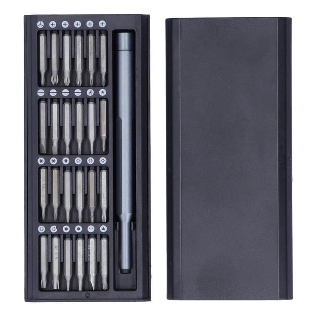 Juego de herramientas de destornillador manual, juego de puntas de destornillador de 24 piezas Juego de puntas de destornillador Suministros de reparación electrónica Respuesta rápida VoborMX herramienta