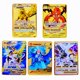 thumbnail image 5 of 5Pcs Card Metal Pokémon Letters Charizard Vmax Rayquaza Vstar Pikachu Anime Game Gold Iron Playing Cards Kids Toys Gifts, 5 of 5