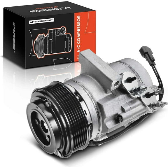A-Premium Air Conditioner AC Compressor with Clutch Compatible with Ford Ranger 2013-2015 2.2L 2.5L