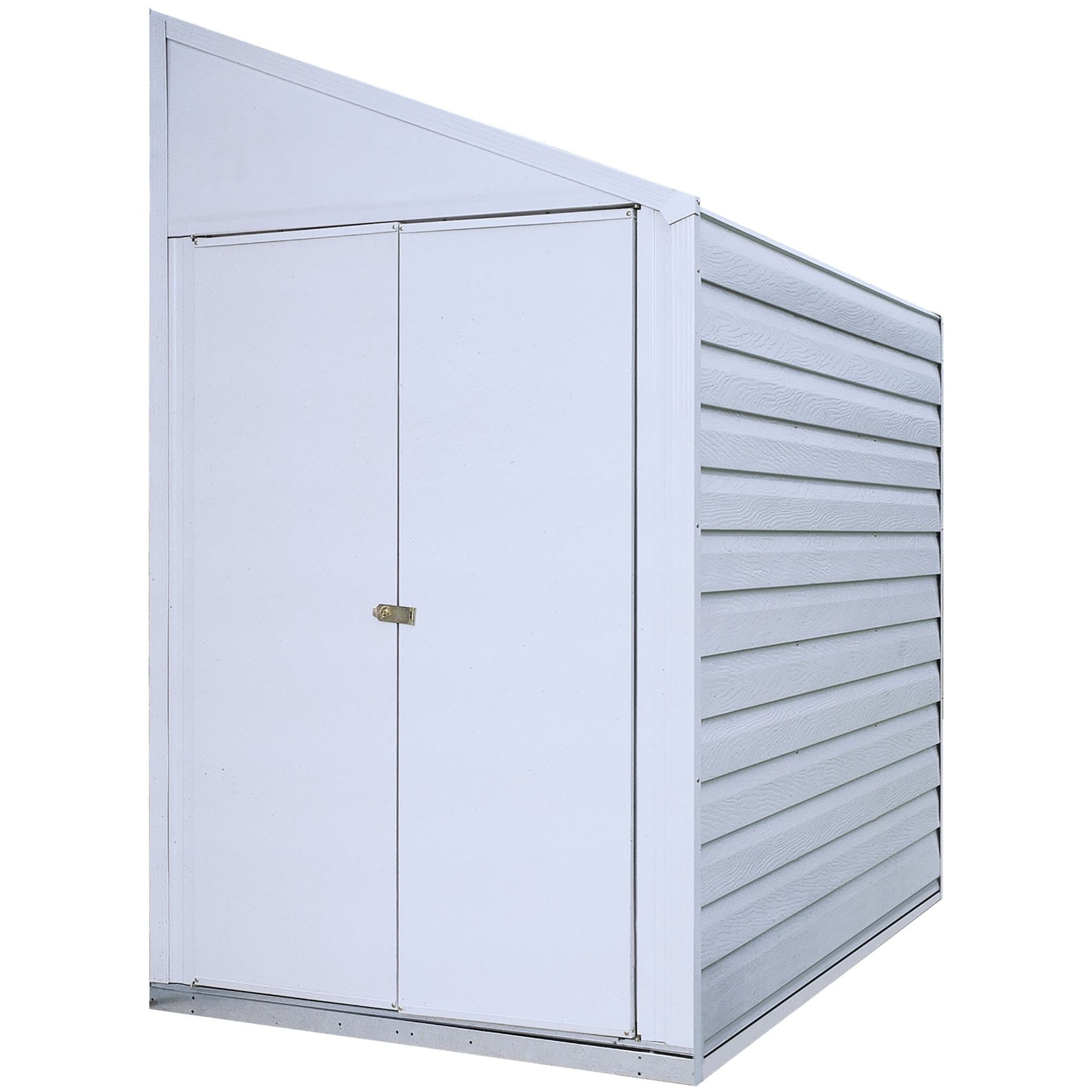 ARROW SHEDS YS47 Outdoor Storage Shed 26 cu ft Eggshell G