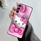 thumbnail image 1 of Funda de teléfono para Samsung Galaxy S23 S22 S21 S20 FE Ultra S10 S9 S8 Plus Note 20Ultra 10Plus, rosa, bonita, Hello Kitty, Kuromi, My Melody xuanjing  unisex, 1 of 2