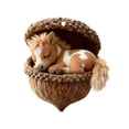 thumbnail image 1 of Árbol de Navidad Decoración 10cm Bosque Animales Colgante Regalo de Vacaciones Regalos Del Amante de la Naturaleza, 1 of 6