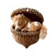 thumbnail image 2 of Adorno navideño de animales del bosque | Colgante de decoración navideña de 10 cm | Adorno de criaturas del bosque para decorar el árbol | Regalo festivo para la decoración navideña del hogar, 2 of 6
