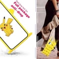 thumbnail image 5 of Funda de silicona Bubble Pikacha para iPhone 12 Pro Max, diseño de dibujos animados, divertida, linda, única, anime, estética, protectora, divertida y genial, para niños., 5 of 5