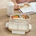 thumbnail image 5 of sruoe Bento Box, Lunch Boxes for Adults, bento box lunch, Portable Leakproof Heated Bento Container, Microwave Safe Heated Lunch Boxes for Storage Home Office Work Study, Plastic, 5 of 7