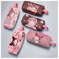 thumbnail image 2 of Estuche de lápices Sanrio de dibujos animados, Hello Kitty, Cinnamoroll, My Melody, Kuromi, caja de papelería, bolsa de almacenamiento de cosméticos portátil, bolsos de mano, regalos Fivean unisex, 2 of 2