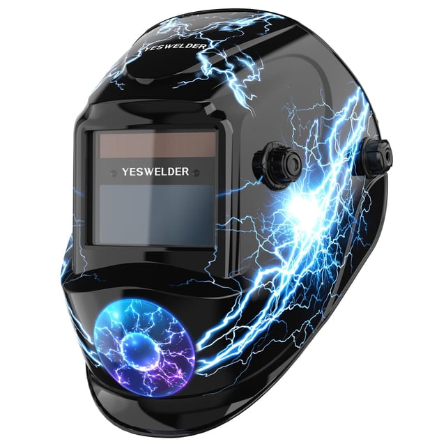 Casco de soldadura YESWELDER True Color Solar con oscurecimiento automático