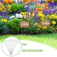 thumbnail image 3 of UPOUART 30Pcs Silver Garden Shepherd Hooks for Outdoor Hanging Plants and Decorations with Elegant Design, 3 of 7