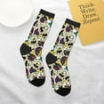 thumbnail image 4 of Goofa Happy Skeleton Pattern Children's Crew Socks, Kids' Daily Wear and Sports Socks, Breathable Socks, Sports Socks, Moisture-Wicking Socks for Children, 4 of 6