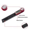 thumbnail image 2 of 2-in-1 Digital Angle Ruler Large Screen Display Steel 0-360°(200mm) Protractor Precision Adjustable Angle Measurement Tools 1Pc ,Long Lasting, 2 of 5