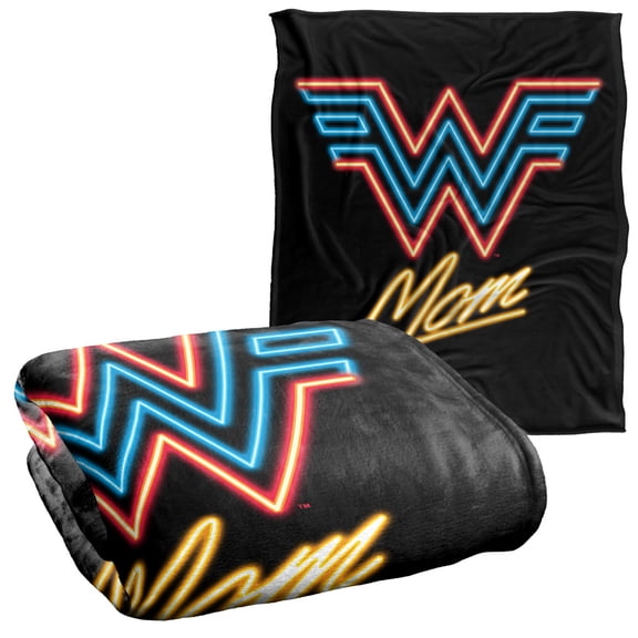Wonder Woman Movie Blanket, 50"x60" Wonder Mon Neon Silky Touch Super Soft Throw Blanket
