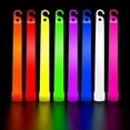 thumbnail image 1 of QUETO Lot de 25 bâtons lumineux pour enfants et adultes – 15,2 cm en vrac, bâtons lumineux lumineux, décorations de fête phosphorescentes, colliers lumineux non toxiques imperméables., 1 of 6