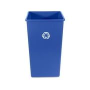 Rubbermaid Commercial 50-Gal Square Recycling Container
