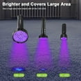 thumbnail image 4 of UV Black Light Flashlight, Powerful 128LED Handheld Ultraviolet Flashlight Upgraded Bright Blacklight Detector for Dog Urine, Bed Bug and Scorpion Hunting, 4 of 8