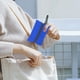 thumbnail image 5 of Bolsa de deporte plegable con bolsillos interiores para viajes, deportes y acampada. Bolsa ligera y portátil para hombres y mujeres en movimiento. Aestivo | Azul oscuro | AESTIVO, 5 of 7