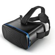 3D VR Virtual Reality Headset Glasses Video Movies Games Viewing Gear with Adjustable Head Strap Fit for iPhone iOS & Google Android Mobile Smartphone Devices with 3.5 - 6 inches Display