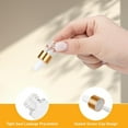 thumbnail image 2 of 20 Pack Mini Dropper Bottle for Cuticle Oil, 3ml Small Sample Essential Oil Dropper Bottles for Travel, Clear Empty Vails for Cosmetic Perfume, 2 of 7