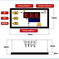 thumbnail image 6 of DC 24V Timer Cycling Module Digital Display Time Delay Relay Timing Switch, 6 of 6