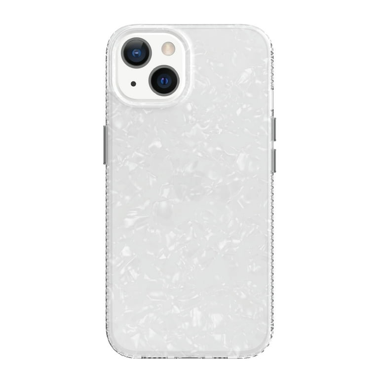 iPhone13 ホワイト onn. White Pearl Phone Case for iPhone 13 - Walmart.com