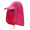thumbnail image 1 of Sonducket Manténgase sombreado y elegante solapa para el sol para una máxima protección solar en una variedad de colores Sombrero de pesca Sombreros Rosa roja, 1 of 6