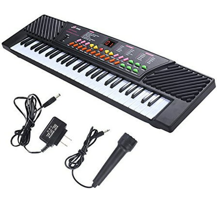 New 54 Keys Music Electronic Keyboard Kid Electric Piano Organ W/Mic & Adapter, This Keyboard Is Definitely The Best Gift For Your Children,.., By ELL SERVICE